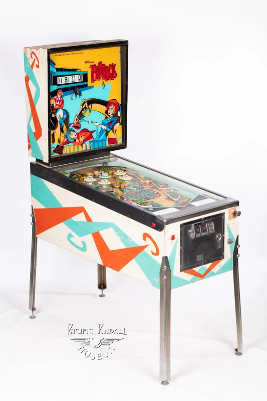 paddock-131-34.jpg pinball machine - Preview image showing playfield artwork and design details