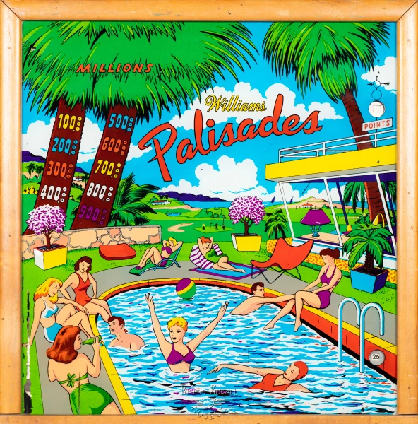 palisades-1408-bg.jpg pinball machine - Preview image showing playfield artwork and design details