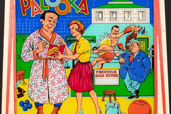 palooka-985-bg.jpg pinball machine - Preview image showing playfield artwork and design details