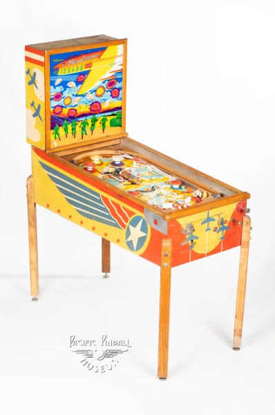 paratrooper-275-34.jpg pinball machine - Preview image showing playfield artwork and design details
