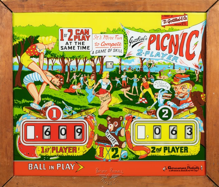 picnic-798-bg.jpg pinball machine - Preview image showing playfield artwork and design details