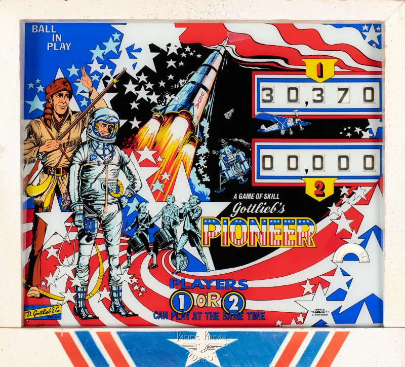 pioneer-922-bg.jpg pinball machine - Preview image showing playfield artwork and design details