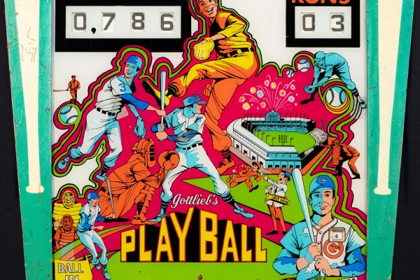 playball-1105-bg.jpg pinball machine - Preview image showing playfield artwork and design details