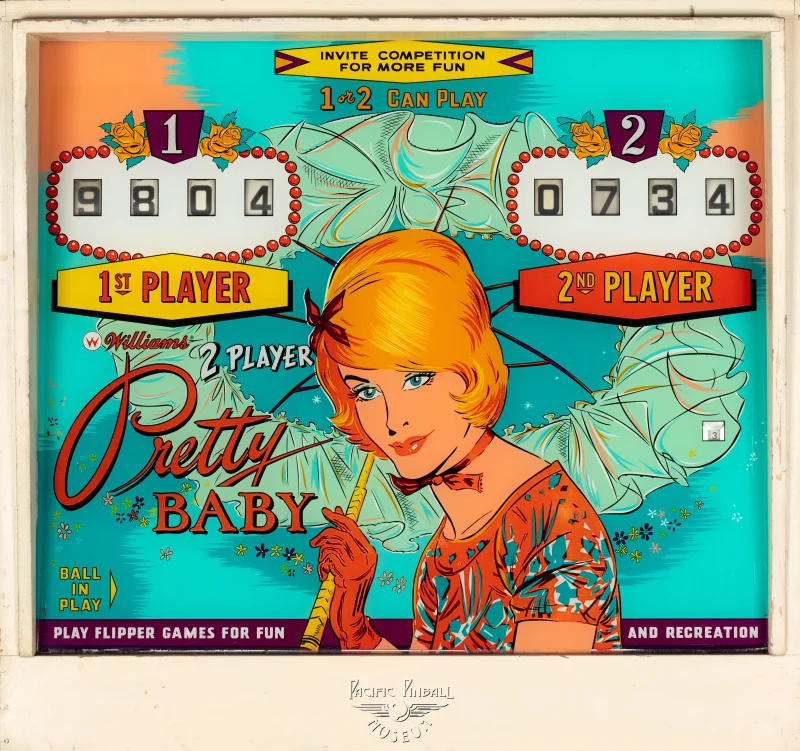 pretty-baby-1046-bg.jpg pinball machine - Preview image showing playfield artwork and design details