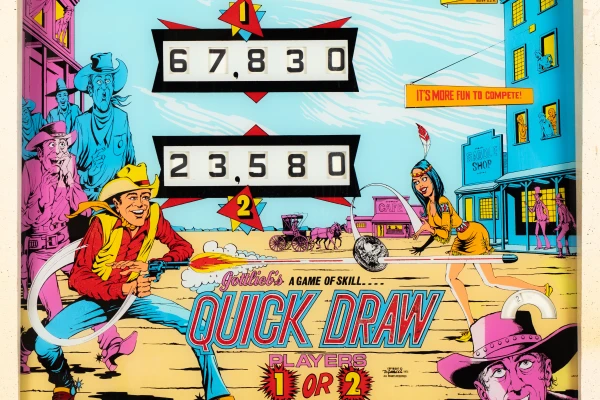 quick-draw-1157-bg.jpg pinball machine - Preview image showing playfield artwork and design details