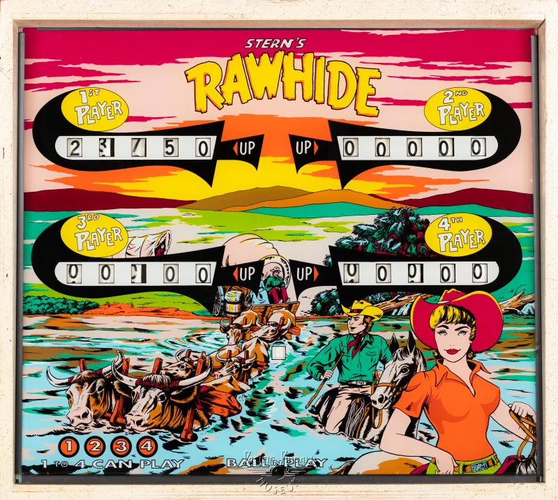 rawhide-816-bg.jpg pinball machine - Preview image showing playfield artwork and design details