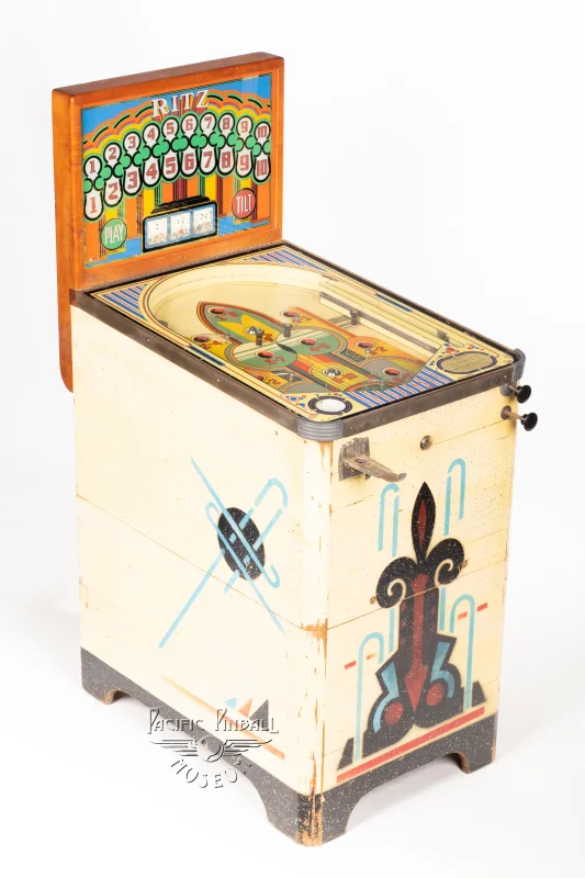 ritz-1264-34.jpg pinball machine - Preview image showing playfield artwork and design details