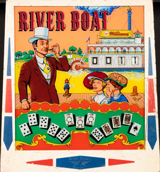 river-boat-898-bg.jpg pinball machine - Preview image showing playfield artwork and design details