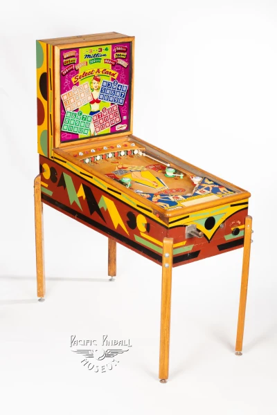 select-a-card-216-34.jpg pinball machine - Preview image showing playfield artwork and design details