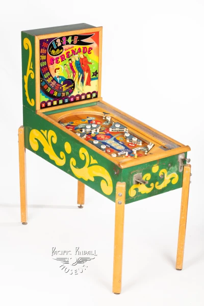 serenade-1179-34.jpg pinball machine - Preview image showing playfield artwork and design details