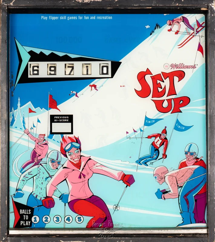 set-up-1081-bg.jpg pinball machine - Preview image showing playfield artwork and design details