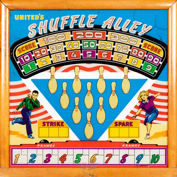 shuffle-alley-1558-bg.jpg pinball machine - Preview image showing playfield artwork and design details