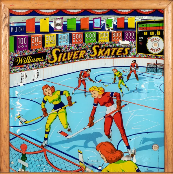 silver-skates-1432-bg.jpg pinball machine - Preview image showing playfield artwork and design details