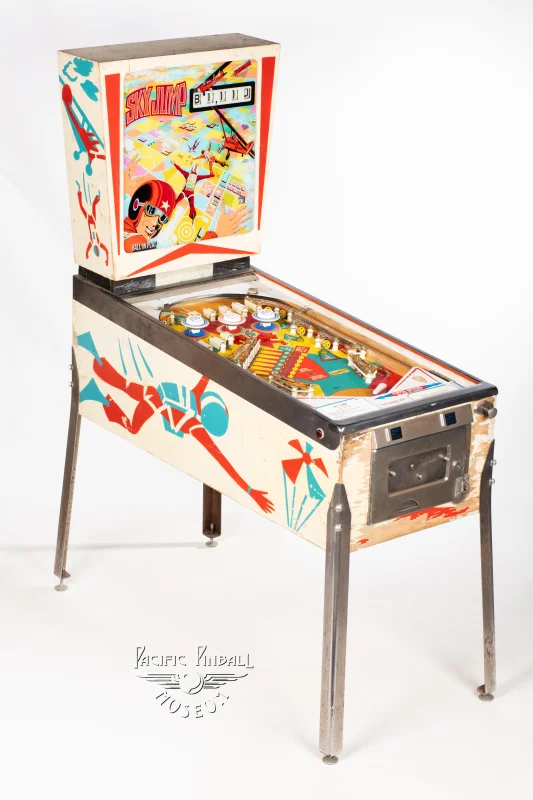 sky-jump-113-34.jpg pinball machine - Preview image showing playfield artwork and design details