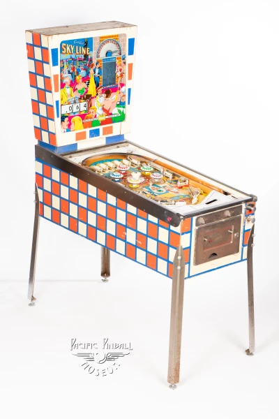 sky-line-432-34.jpg pinball machine - Preview image showing playfield artwork and design details