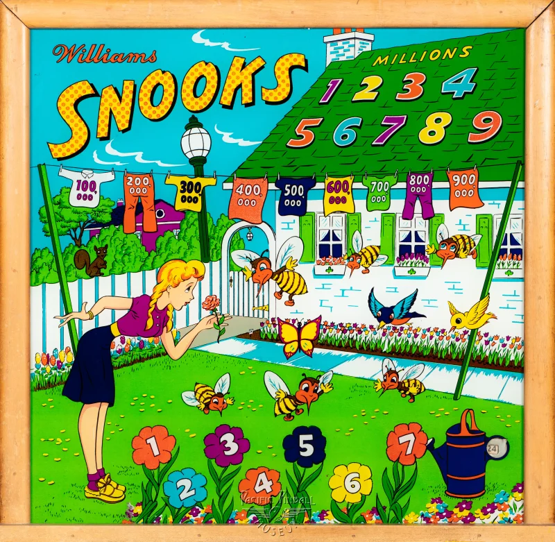 snooks-1321-bg.jpg pinball machine - Preview image showing playfield artwork and design details
