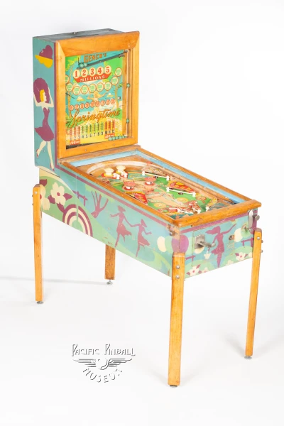 springtime-252-34.jpg pinball machine - Preview image showing playfield artwork and design details