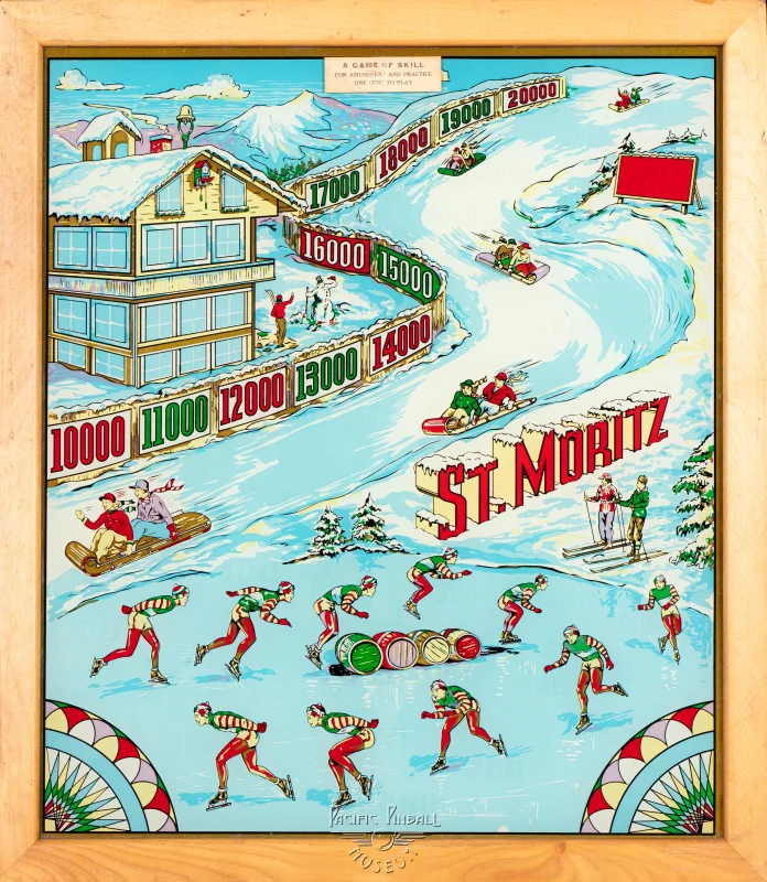 st-moritz-1326-bg.jpg pinball machine - Preview image showing playfield artwork and design details