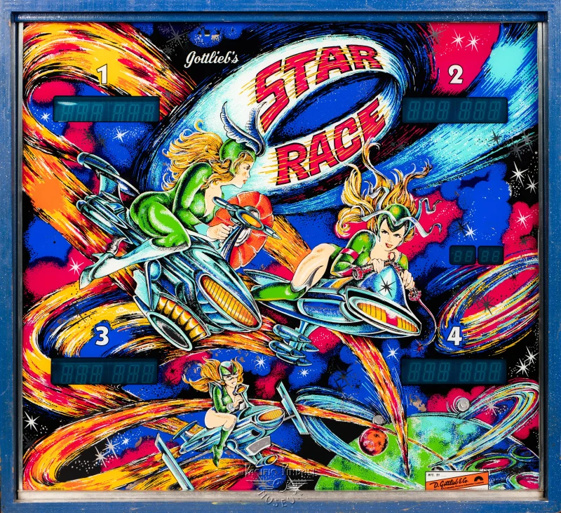 star-race-1034-bg.jpg pinball machine - Preview image showing playfield artwork and design details