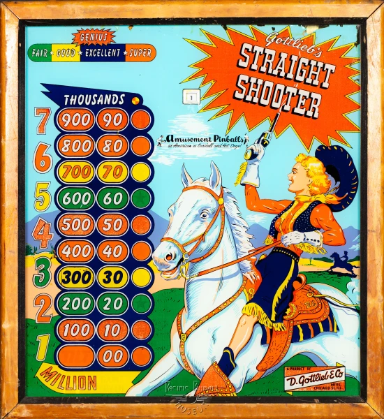 straight-shooter-1527-bg.jpg pinball machine - Preview image showing playfield artwork and design details