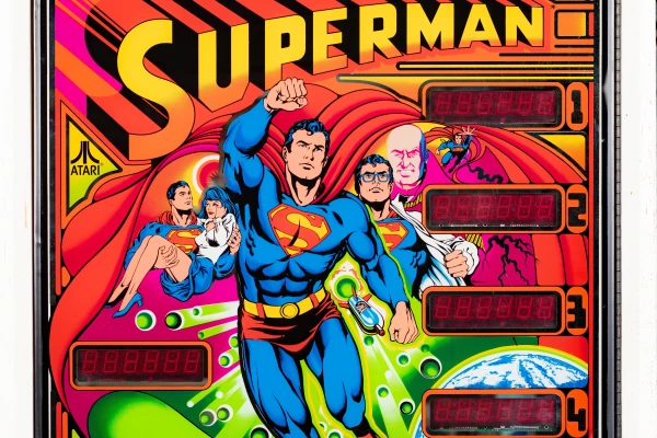 superman-757-bg.jpg pinball machine - Preview image showing playfield artwork and design details