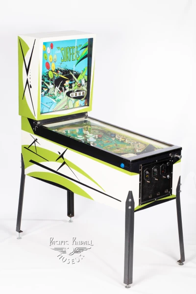 surfers-888-34.jpg pinball machine - Preview image showing playfield artwork and design details