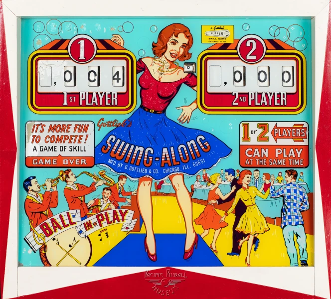 swing-along-411-bg.jpg pinball machine - Preview image showing playfield artwork and design details