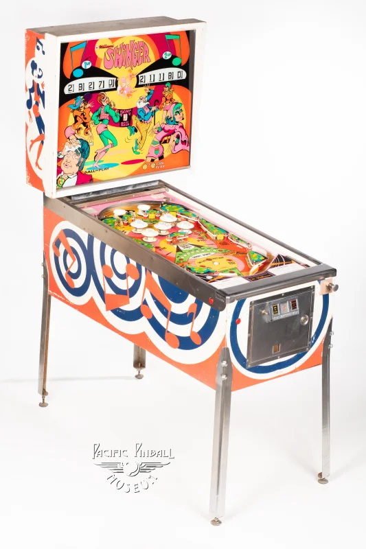 swinger-918-34.jpg pinball machine - Preview image showing playfield artwork and design details