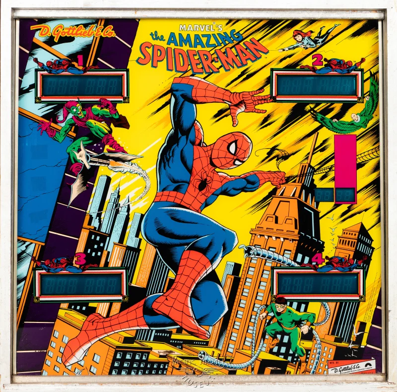 the-amazing-spiderman-1126-bg.jpg pinball machine - Preview image showing playfield artwork and design details