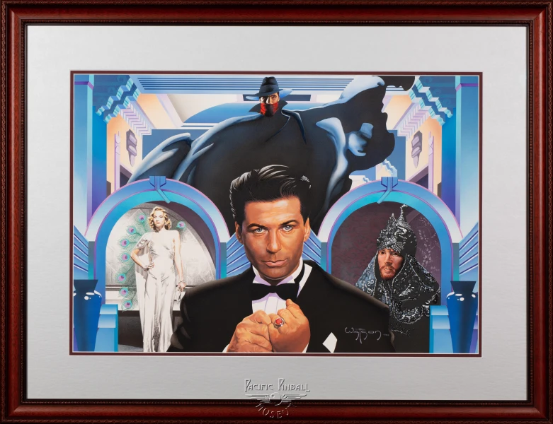 the-shadow-artwork-bg.jpg pinball machine - Preview image showing playfield artwork and design details