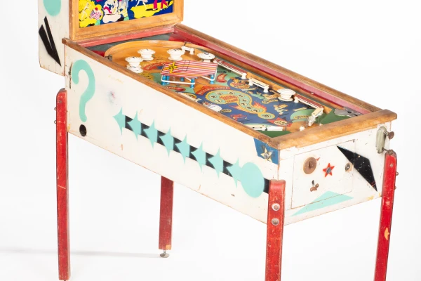 thing-250-34.jpg pinball machine - Preview image showing playfield artwork and design details