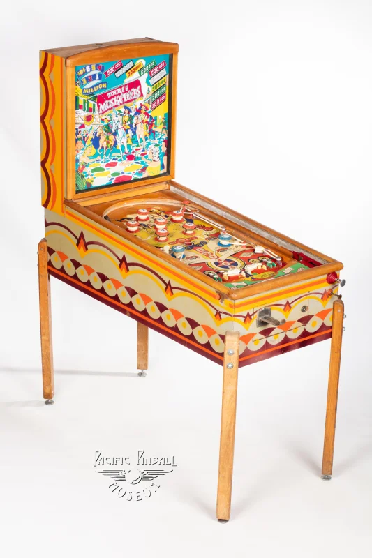 three-musketeers-218-34.jpg pinball machine - Preview image showing playfield artwork and design details