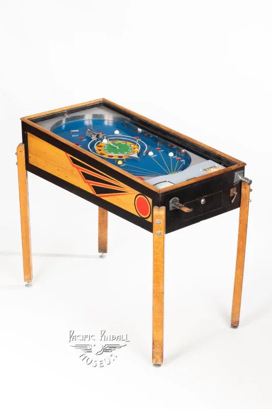 time-1193-34.jpg pinball machine - Preview image showing playfield artwork and design details