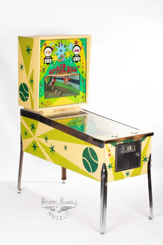 upper-deck-90-34.jpg pinball machine - Preview image showing playfield artwork and design details
