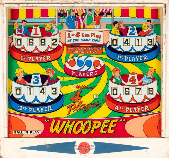 whoopee-905-bg.jpg pinball machine - Preview image showing playfield artwork and design details