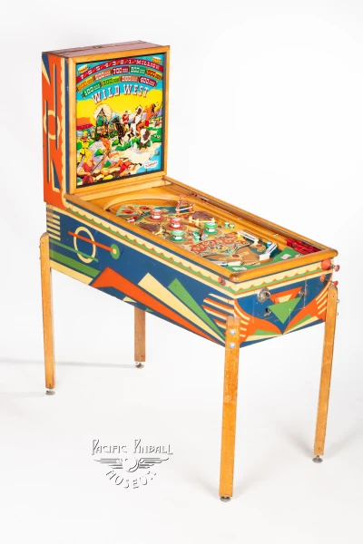 wild-west-232-34.jpg pinball machine - Preview image showing playfield artwork and design details