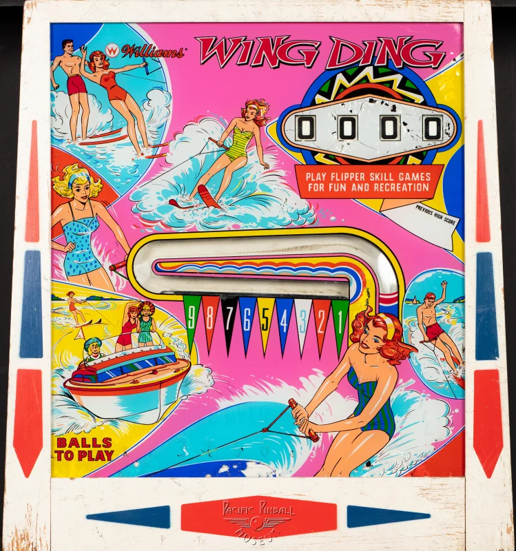 wing-ding-854-bg.jpg pinball machine - Preview image showing playfield artwork and design details