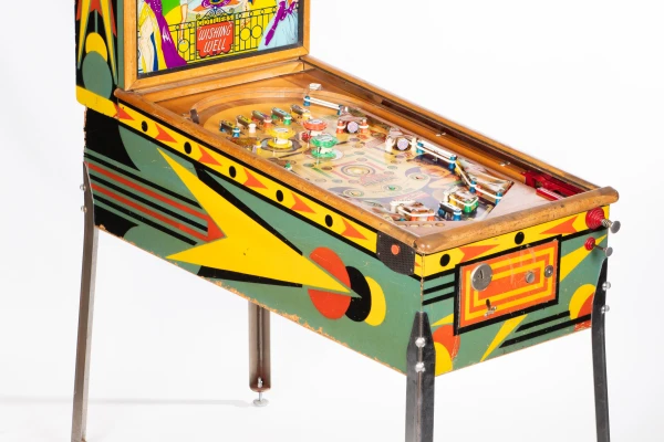 wishing-well-1289-34.jpg pinball machine - Preview image showing playfield artwork and design details