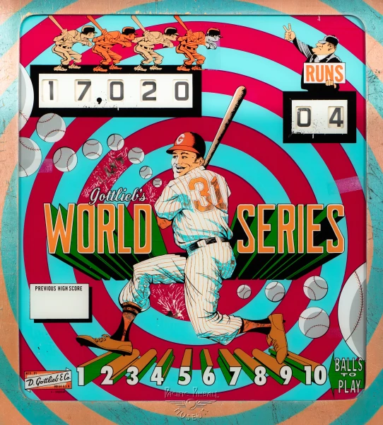 world-series-991-bg.jpg pinball machine - Preview image showing playfield artwork and design details